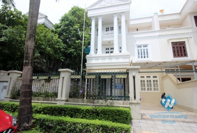 A newly renovated semi-detached villa for rent in Ciputra
